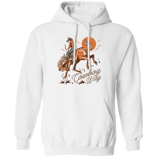 Cowboy Way, Life Is A Rodeo, On My Way, Live Like A Cowboy Pullover Hoodie