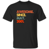 2001 Love Gift, Best Gift For 2001, Awesome Since 2001, Love 2001 Unisex T-Shirt