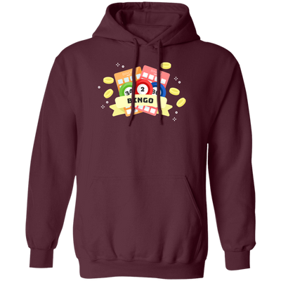 Bingo Ticket, Get Win This Game, Get Bingo, Better Life Pullover Hoodie