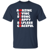 Amazing, Loving, Strong, Happy, Selfless, Graceful, Mother's Day Gift Unisex T-Shirt