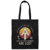 Logo Hiking Wander In The US, Appalachian Trail Canvas Tote Bag