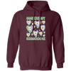 Good Energy Surrounds Me, Groovy Good Vibes Pullover Hoodie