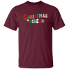 Christmas Vibes, Retro Christmas, Merry Christmas, Trendy Christmas Unisex T-Shirt