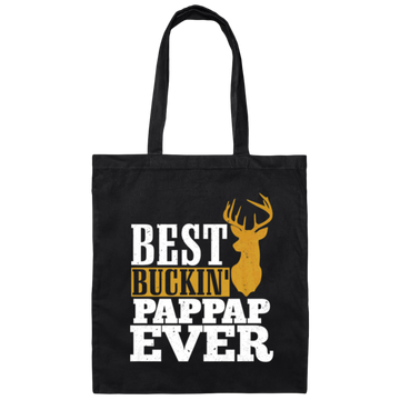 Buckin Pappap Ever Grandpauncle, Gifts For Dad Canvas Tote Bag