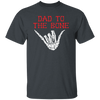 Dad To The Bone, Spooky Skeleton Hand, Funny Halloween, Trendy Halloween Unisex T-Shirt