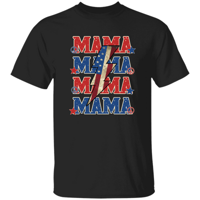 Mama American, Flash American, Peace And Star American Unisex T-Shirt