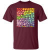 Celebrate Minds Of All Kinds, Colorfull Flower Unisex T-Shirt