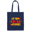 Love Spicy Its Chili Time I Love Spicy Food Gift Canvas Tote Bag