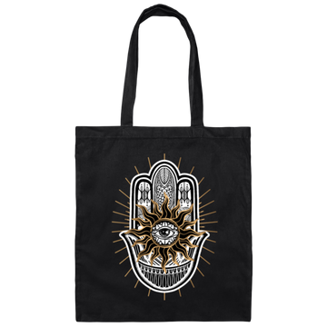 Zen Mandala Yoga Meditation Buddha Spiritual Canvas Tote Bag