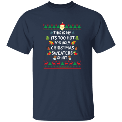 This Is My Christmas, Merry Christmas, Santa Pattern Unisex T-Shirt