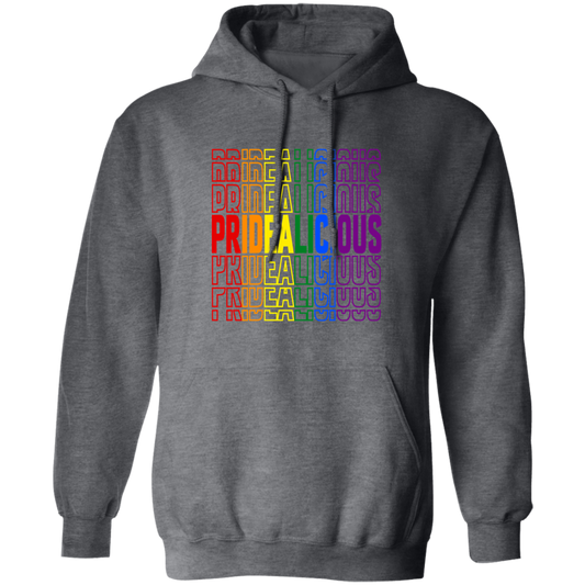 Pridealicious, LGBT Pride, Rainbow Flag, Pride's Day Gifts Pullover Hoodie