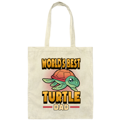Turtle Ocean Animal Reptile Water Slow, Funny Dad Gift Canvas Tote Bag