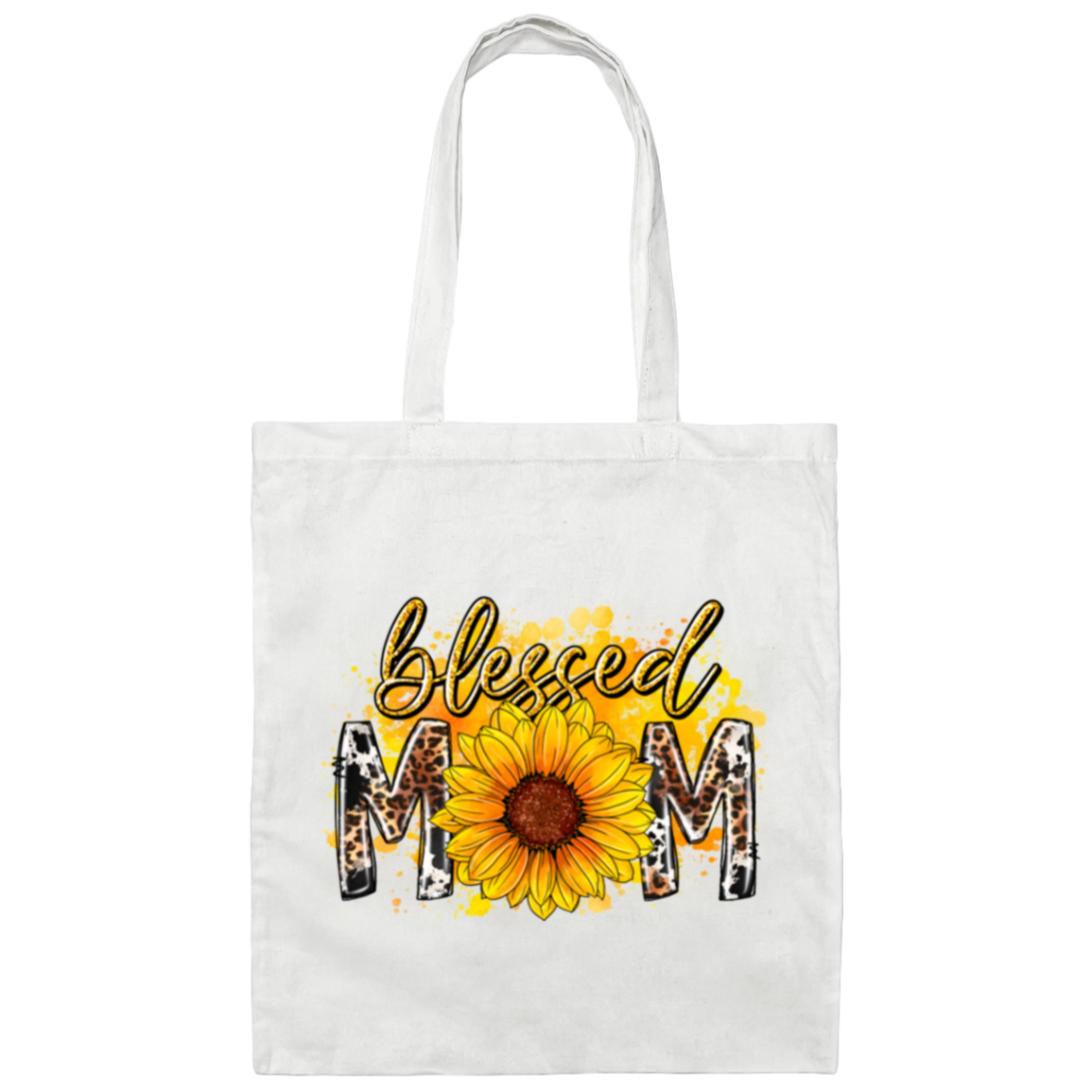 Best Mom Ever, Blessed Mom, Mom Lover Gift, Best Mom Gift, Mother's Day Canvas Tote Bag