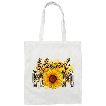 Best Mom Ever, Blessed Mom, Mom Lover Gift, Best Mom Gift, Mother's Day Canvas Tote Bag