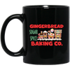 Gingerbread Baking Company, Sugar Spice, Sweet Gingerbread, Merry Christmas, Trendy Christmas Black Mug