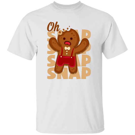 Oh Snap, Break Gingerbread, Funny Gingerbread, Merry Christmas, Trendy Christmas Unisex T-Shirt