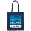 Funny Swimming Swim Team Quote Reads Swim You Will See A Coach Swim Style Canvas Tote Bag