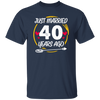Anniversary Gift, 40th Anniversary, 40 Years Wedding, Anniversary Gift Unisex T-Shirt