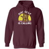 Love This Golf, Disc Golf Is Calling, Retro Golf Player Gift Pullover Hoodie