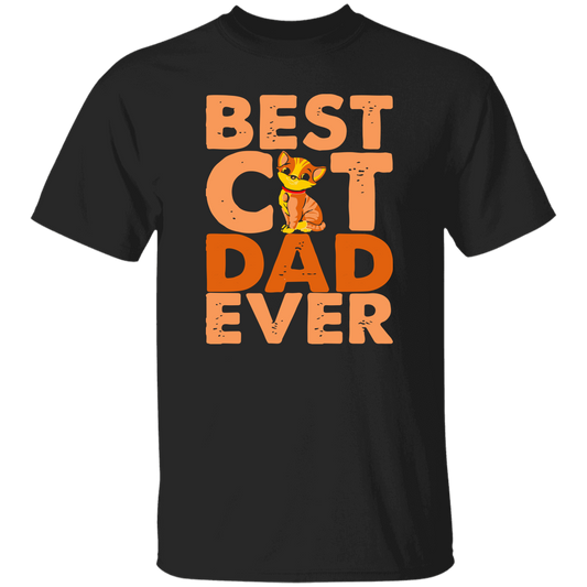 Love Cat, Best Cat Gift, Best Cat Dad Ever, My Cat Dad, Best Daddu Ever Unisex T-Shirt