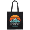 Vintage Keystone Sweater, Retro Colorado, Keystone National Park Canvas Tote Bag