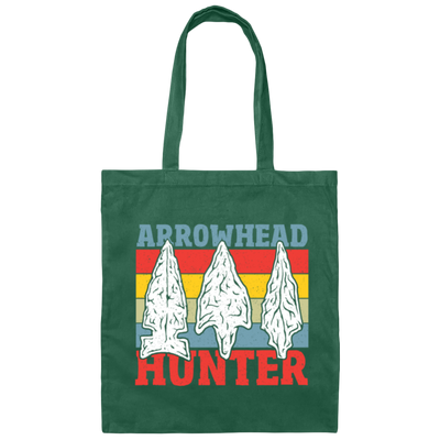 Arrowhead Vintage Style, Arrowhead Hunter, Arrowhead Hunting Canvas Tote Bag