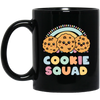 Groovy Cookies, Cookie Squad, Cute Cookie, Funny Cookie Black Mug