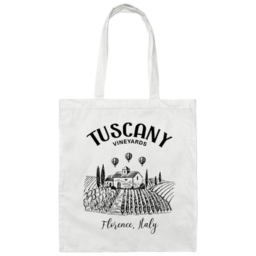 Tuscany, Vineyards, Florence Italy, Vineyards Italy Canvas Tote Bag