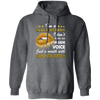 Black Woman, I Don't Have An Inside Voice, Just A Mouth With No Filter Pullover Hoodie