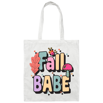 Fall Babe, Love Fall, Fall Season, Fall Air, Groovy Fall Canvas Tote Bag