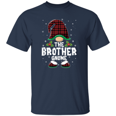 The Brother Gnome Gift For Chritmas, Xmas Cute Gnome Lover Unisex T-Shirt