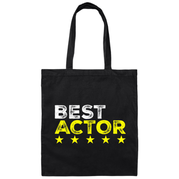 Best Actor Cool Profession, Cool Sayings Canvas Tote Bag