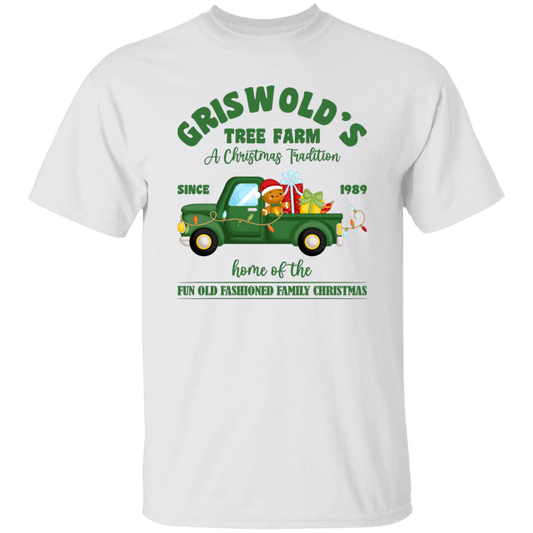 Griswold's Tree Farm, Christmas Car, Home Of The Fun Old Fashioned Family Christmas, Merry Christmas, Trendy Chrismas Unisex T-Shirt