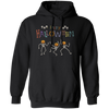 Happy Halloween, Skeleton Dancing, Funny Halloween Pullover Hoodie