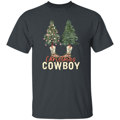 Christmas Tree, Christmas Cowboy, Cowboy, Merry Christmas Unisex T-Shirt