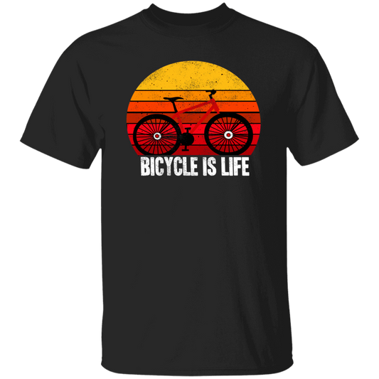 Bicycle Is Life, Ride A Bike, Retro Tone, Classic Style, Love Bike Unisex T-Shirt