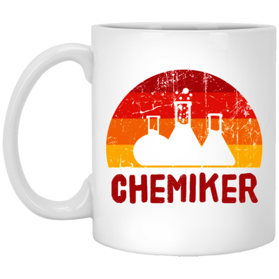 Chemistry Best Gift, Chemistry Science, Chemiker Gift, Retro Chemistry White Mug