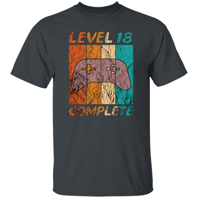 Level 18 Complete, 18th Birthday Gift, Eighteen Gamers, 18 Level Best Gift Unisex T-Shirt