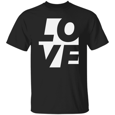 Couple Gift, Love Silhouette, Love Text, Valentine Love Unisex T-Shirt