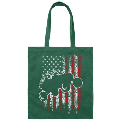 USA UTV RZR Racing, Offroad, American Racing Boy Canvas Tote Bag