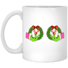 Funny Christmas, Grinch's Hands On The Boobs, Merry Titsmas, Merry Christmas, Trendy Chrismas White Mug