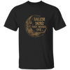 Salem 1692, They Missed One, Salem Floral Moon Unisex T-Shirt