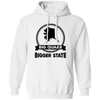 Big Quake, Bigger State, Alaska State, Love Alaska Pullover Hoodie