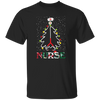 Nurse Christmas, Xmas Tree, Christmas Gift For Nurse Unisex T-Shirt