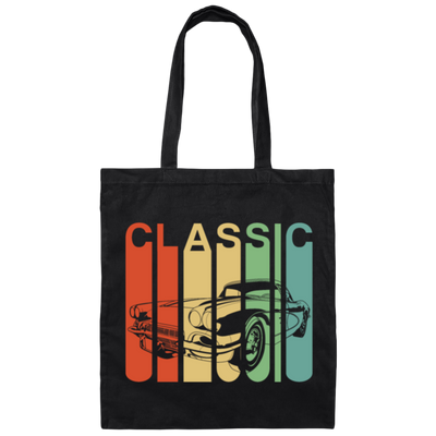Muscle Car Vintage Car Gift Classic Car American Car Lover Canvas Tote Bag