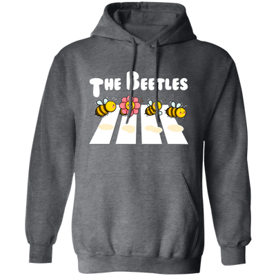 The Beetles, Four Bees Cross The Road, Cute Bees Pullover Hoodie