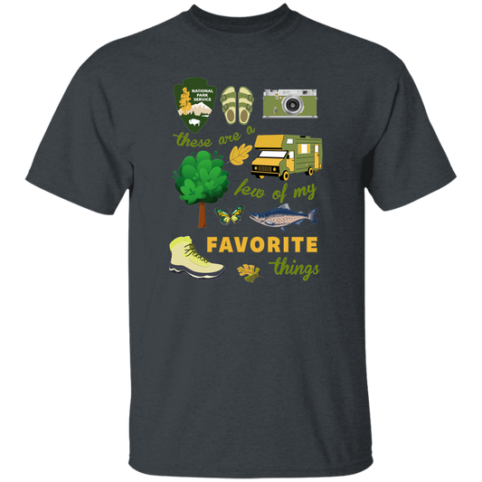 These Are A Few Of My Favorite Things, National Park Unisex T-Shirt