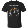 Dancing Skeleton, Spooky Vibes, Happy Halloween Unisex T-Shirt