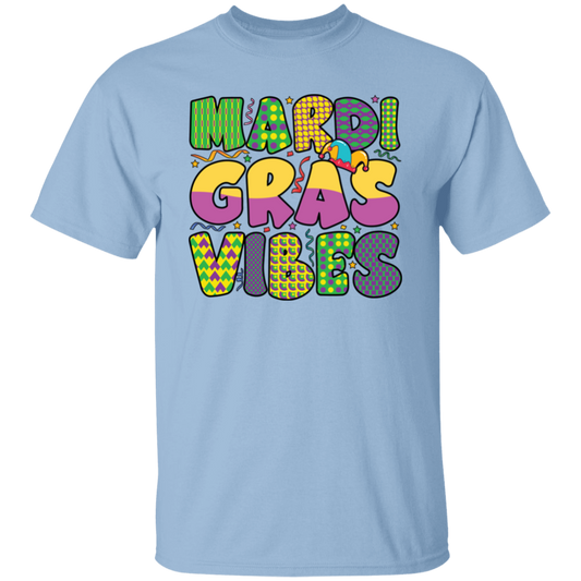 Mardi Gras Vibes, Mardi Gras Festival, Mardi Gras Day Unisex T-Shirt