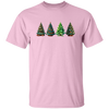 Xmas Tree, Set Of Christmas Trees, Four Xmas Trees, Merry Christmas, Trendy Chrismas Unisex T-Shirt